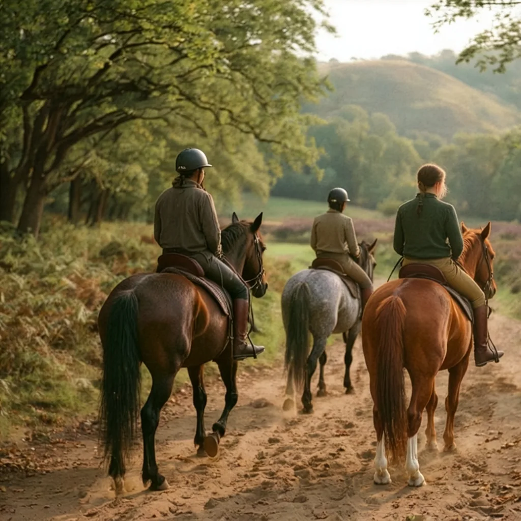 Balade à cheval en Haute-Vienne, autour de Peyrat-de-Bellac