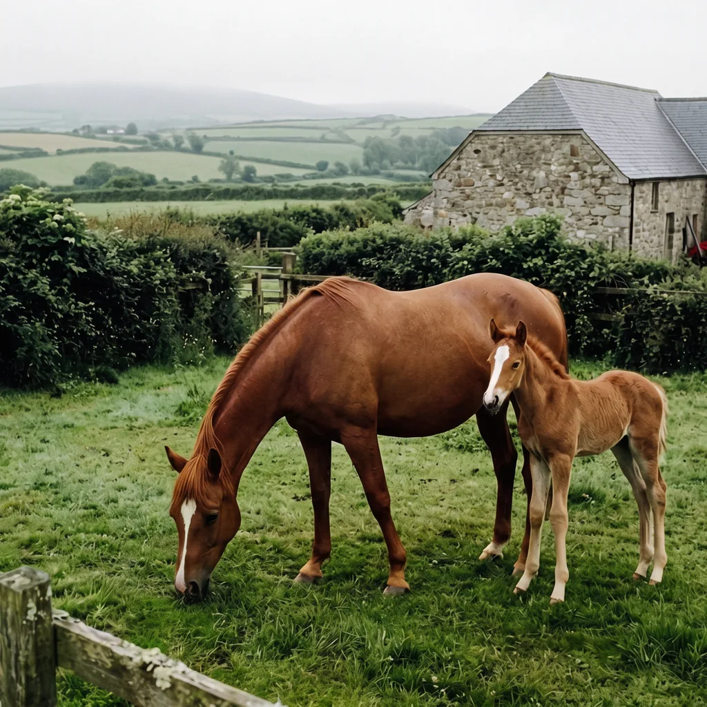 Élevage de chevaux au Les Écuries du Villard, Peyrat-de-Bellac